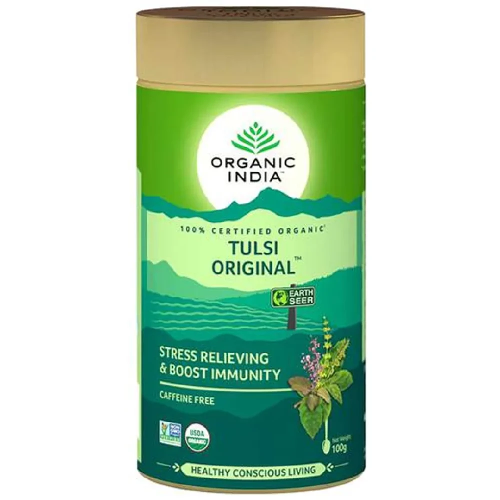 Organic India Original Tulsi Tea, 100 g-1.webp